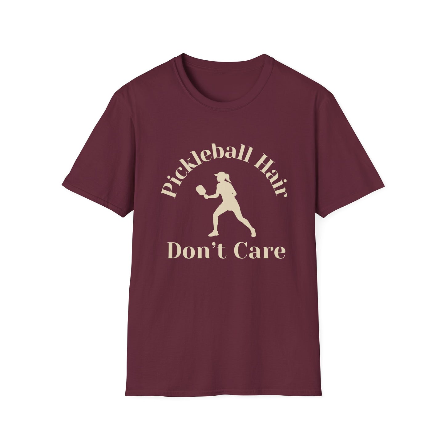 Pickleball Hair, Don't Care T-Shirt