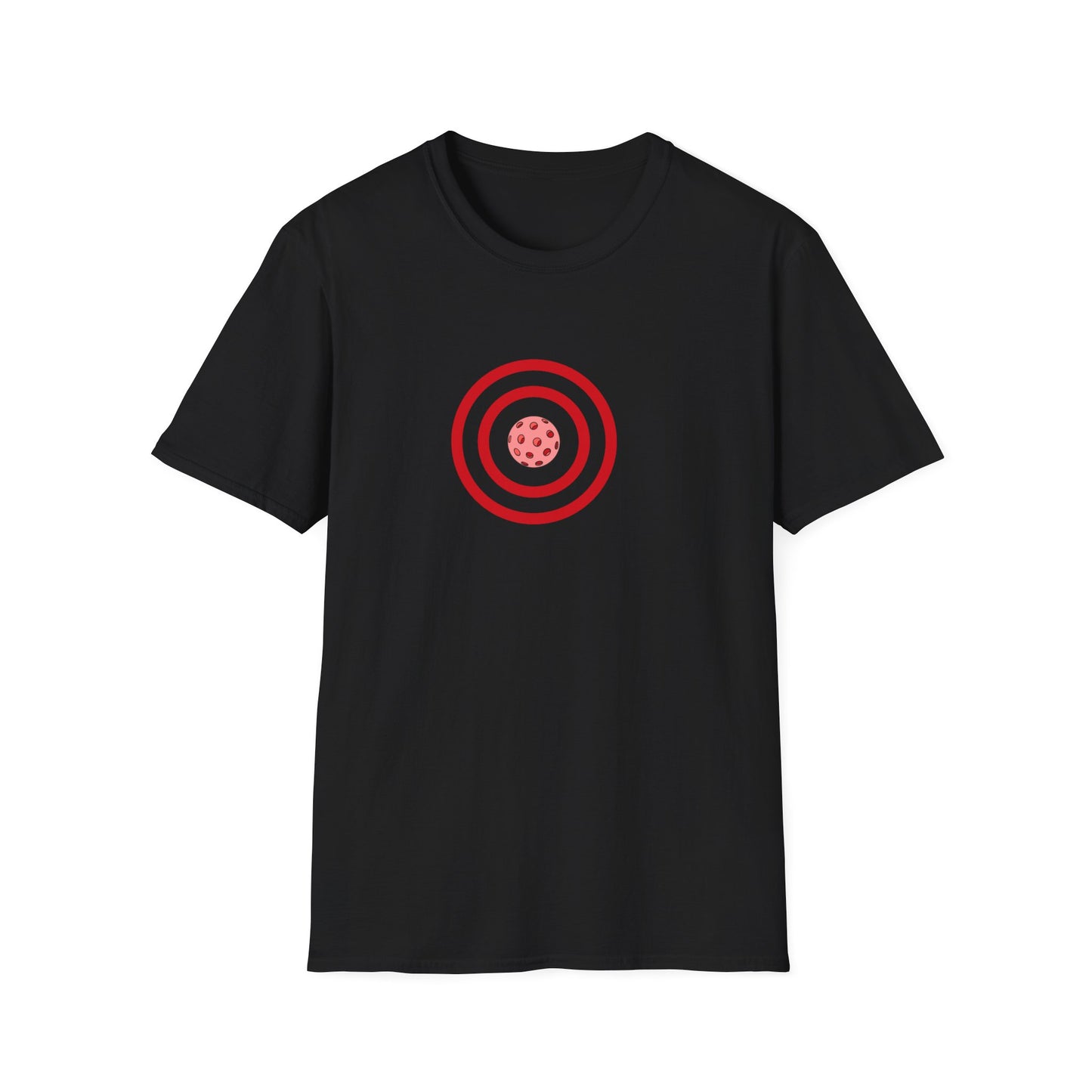 Pickleball Bullseye T-shirt (Give Your Opponents a Target to Hit!)