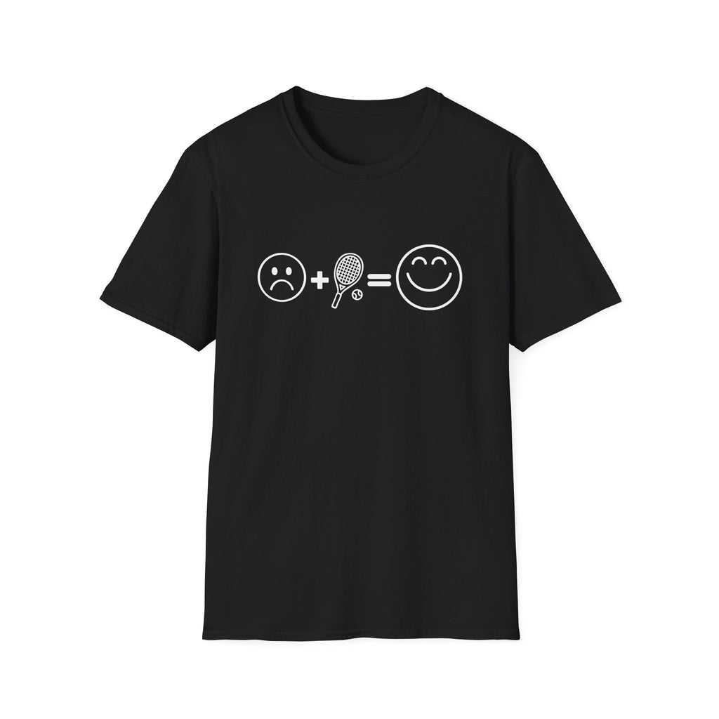 Sad Face + Tennis = Happy! T-Shirt