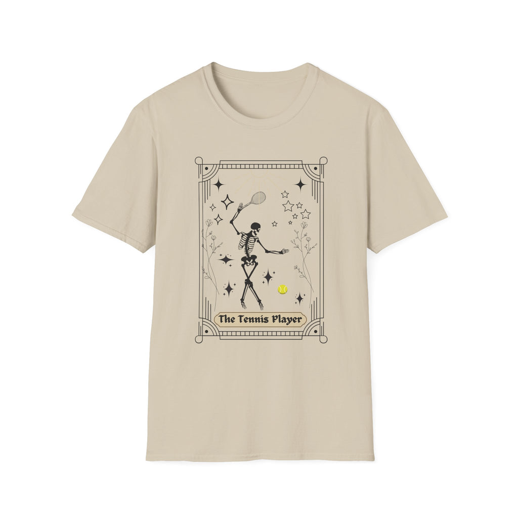 The Tennis Player Tarot Card T-Shirt