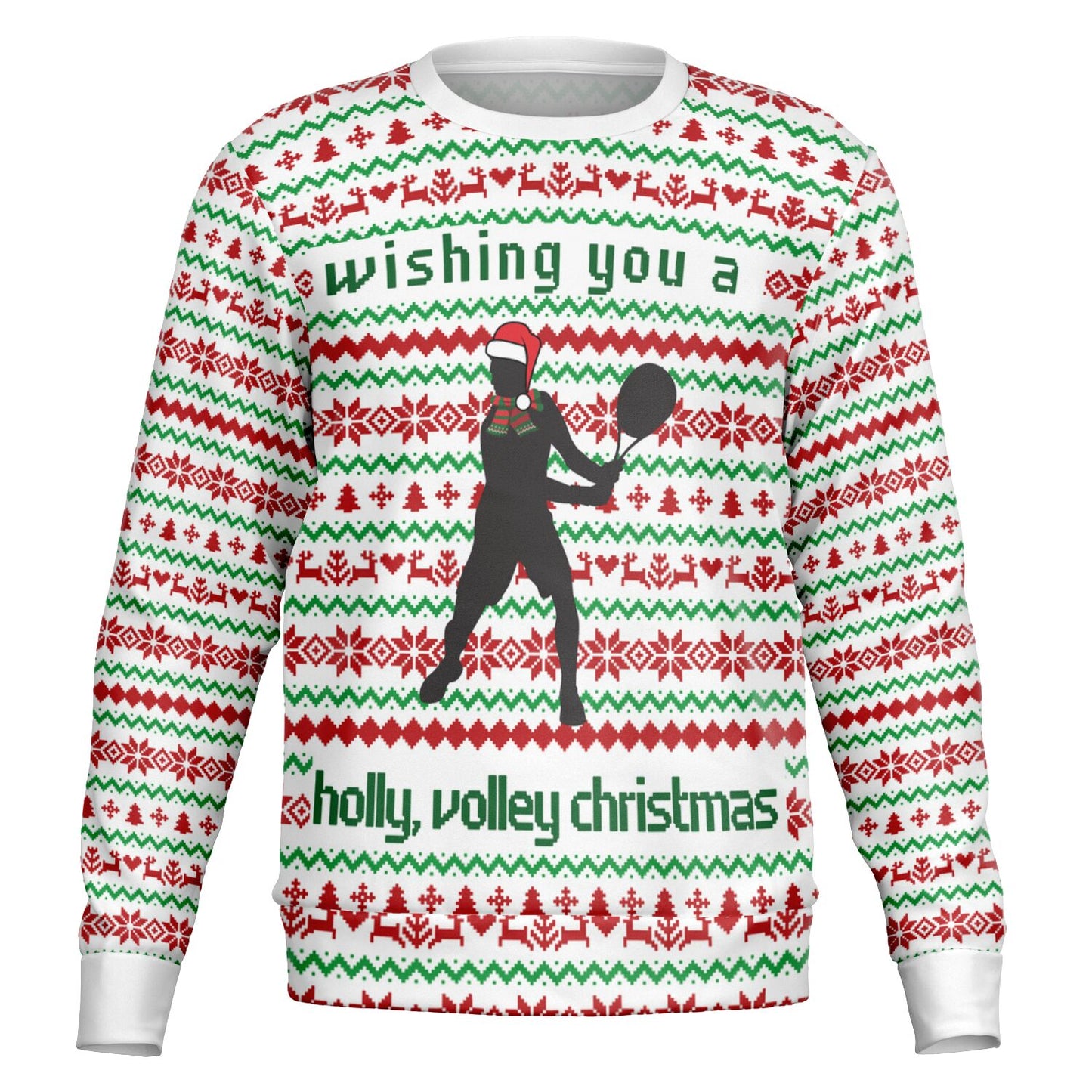 Tennis Ugly Christmas Sweatshirt