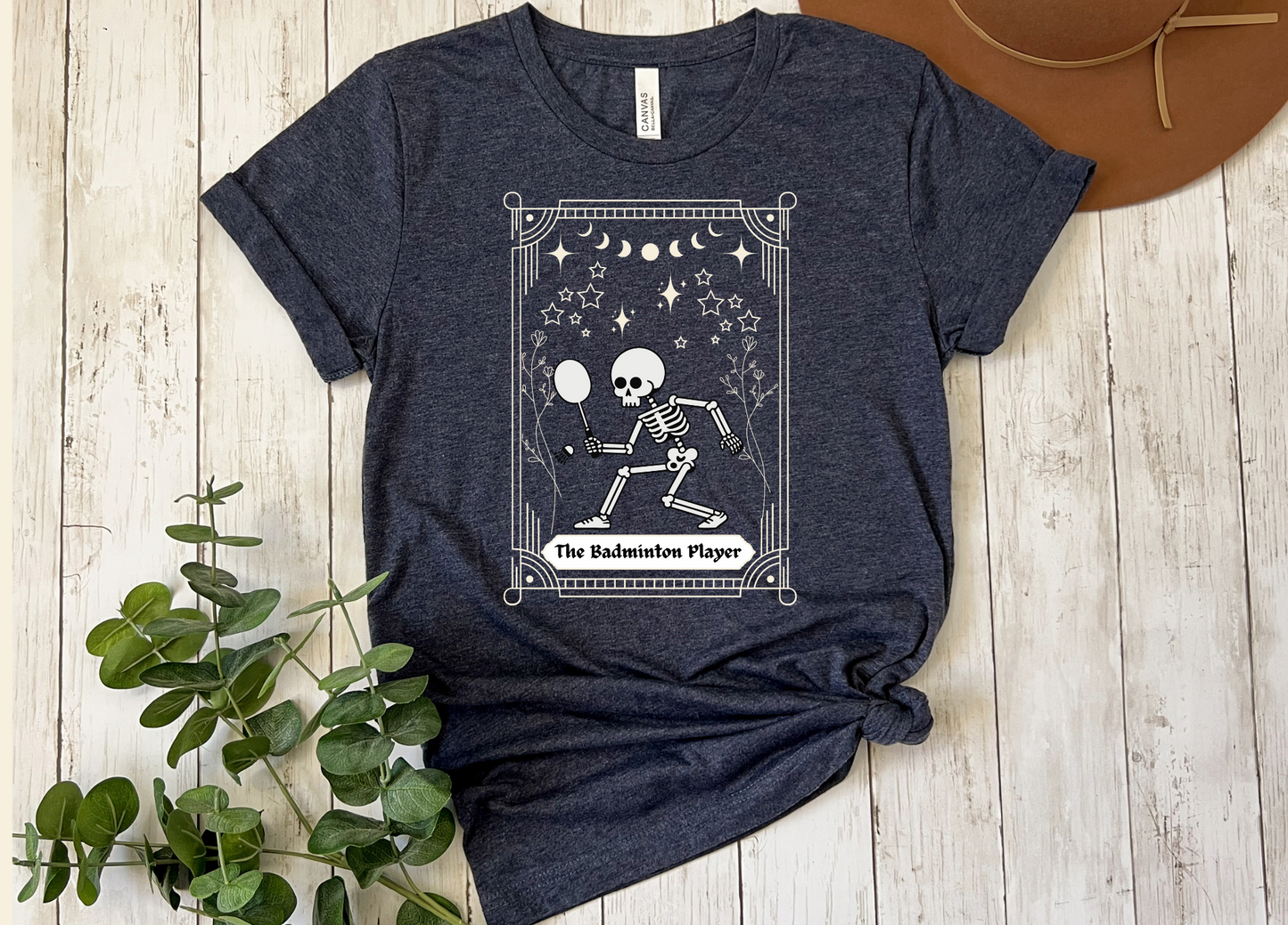 Badminton Player Tarot Card T-Shirt