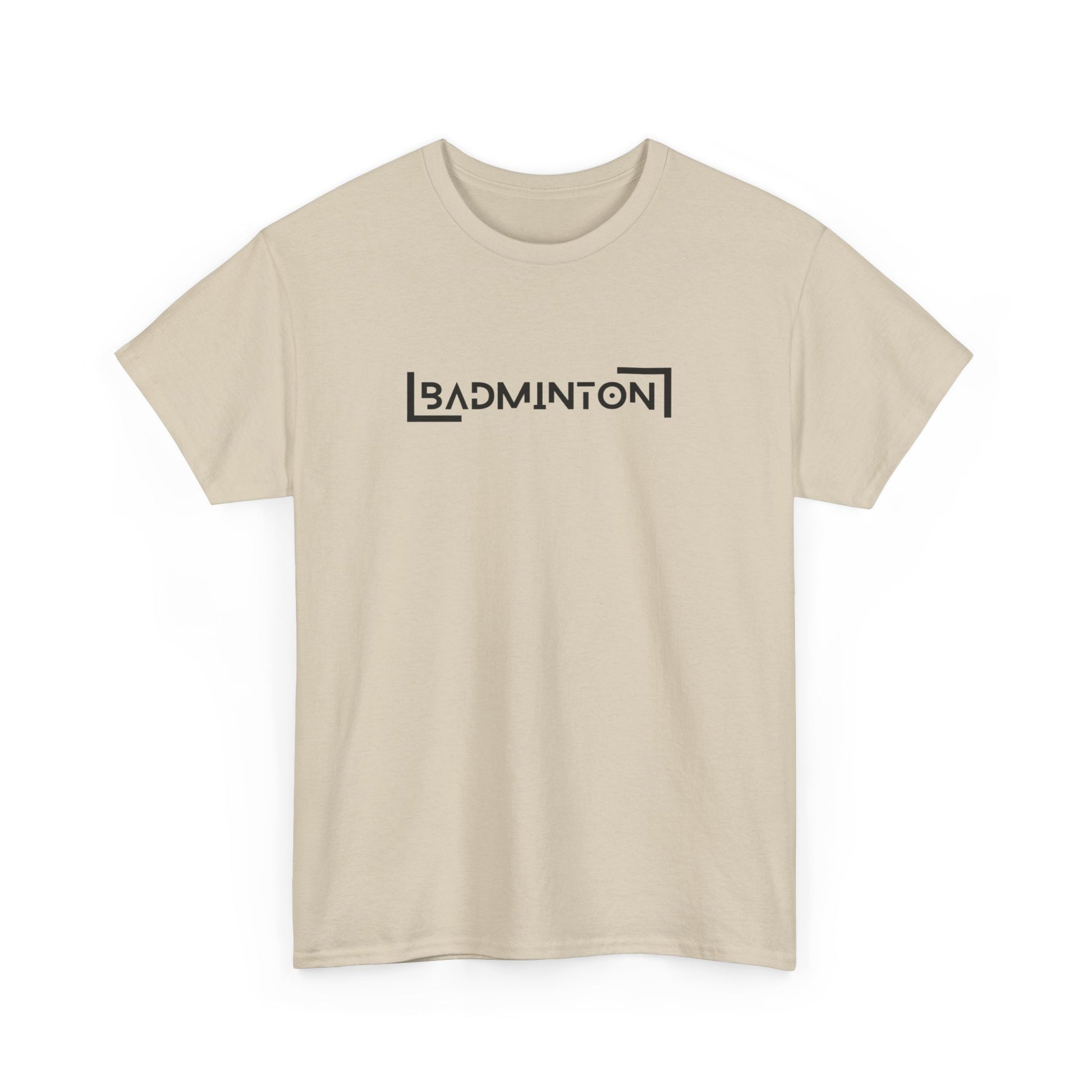 Badminton Square Design T-shirt