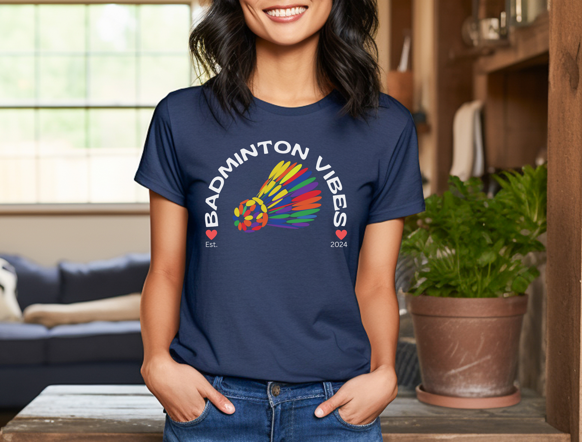 Badminton Vibes Tee