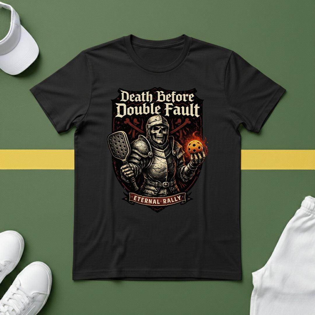 Death Before Double Fault T-Shirt