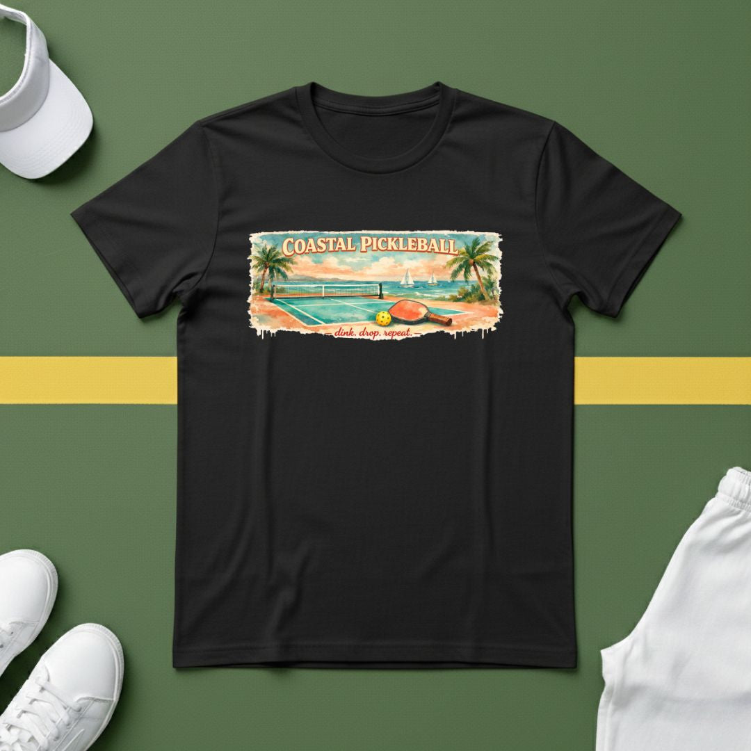 Coastal Pickleball T-Shirt