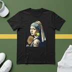 Girl with the Pickleball Earring T-Shirt