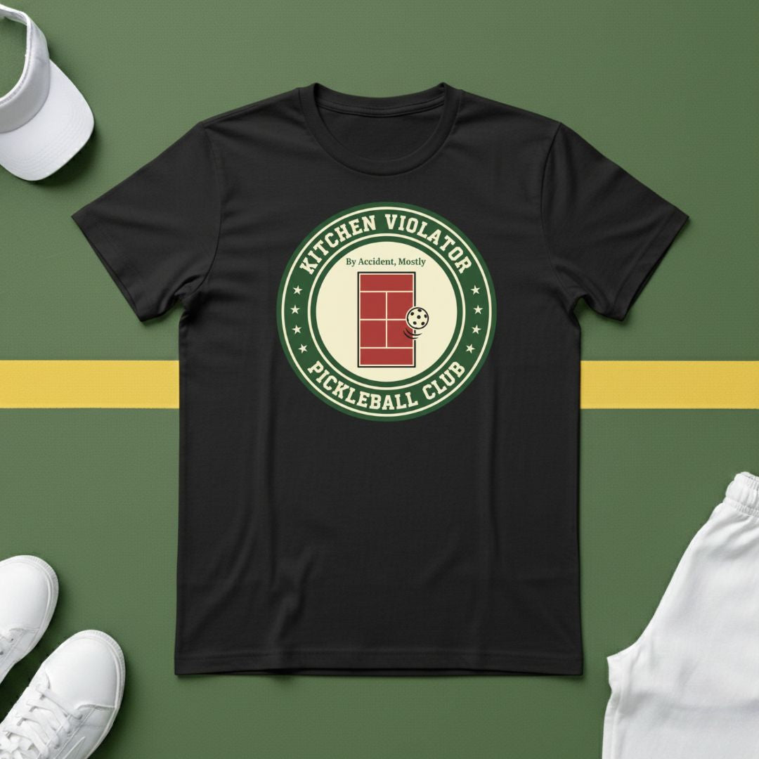 Kitchen Violater Pickleball Club T-Shirt