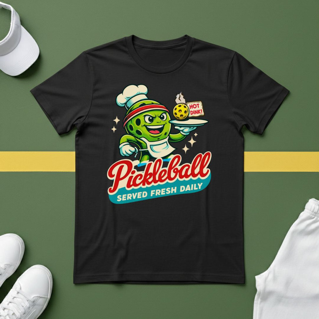 Pickleball Served Fresh Daily T-Shirt