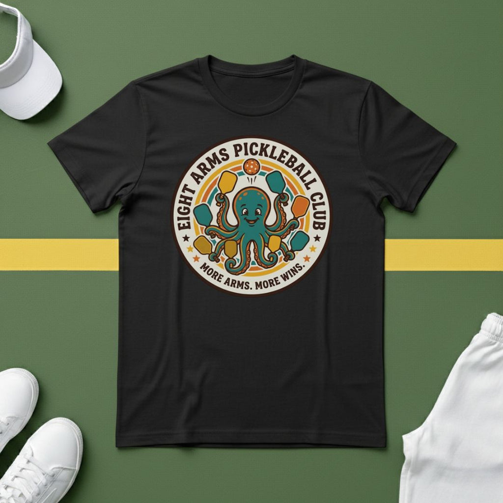 Eight Arm Pickleball Club T-Shirt