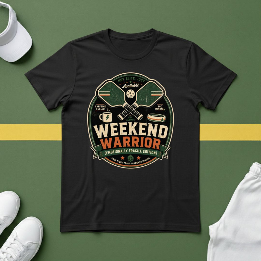 Pickleball Weekend Warrior T-Shirt