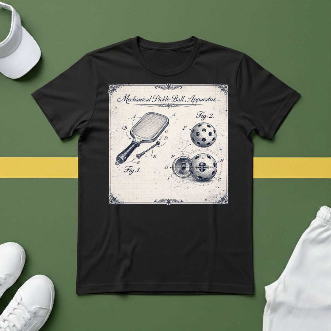 Pickleball Mechanical Apparatus T-Shirt