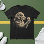 Golden Retriever Pickleball T-Shirt