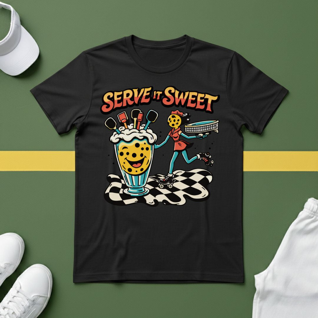 Serve it Sweet Pickleball T-Shirt