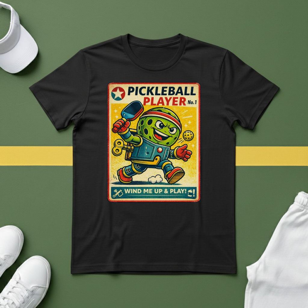 Pickleball Wind-Up Toy T-Shirt