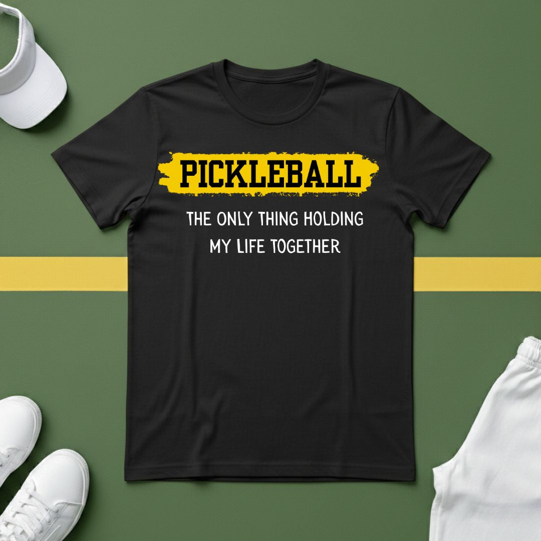 Pickleball: The Only Thing Holding my Life Together T-Shirt
