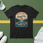 Pickleball is My Happy Place Mountains T-Shirt