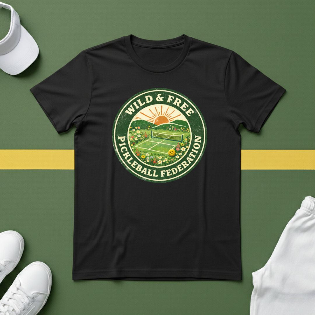 Wild & Free Pickleball Federation T-Shirt