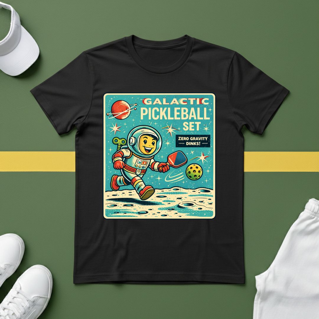 Galactic Pickleball Set T-Shirt
