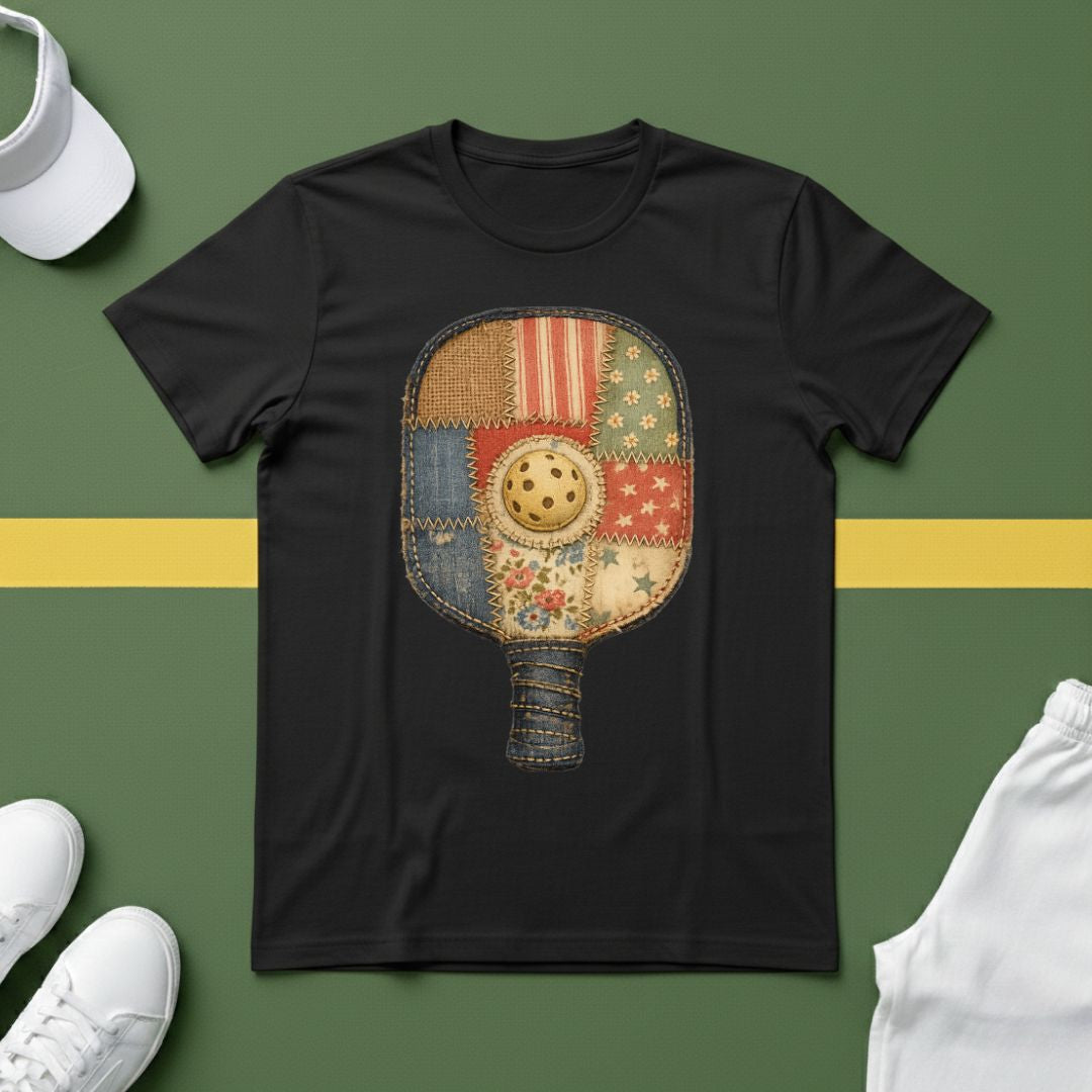 Quilted Style Pickleball Paddle (Actually Printed, not Quilted)