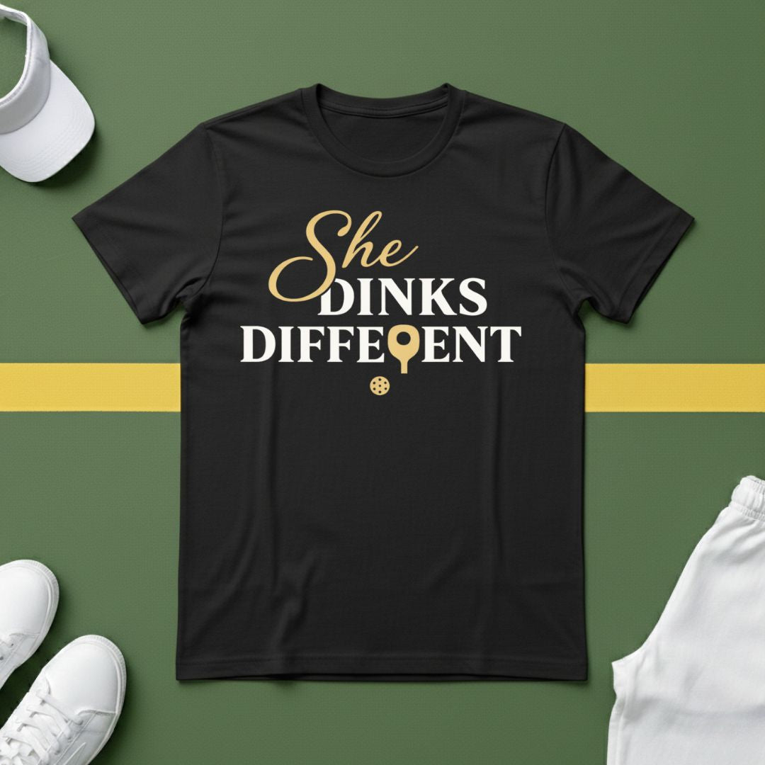 She Dinks Different T-Shirt