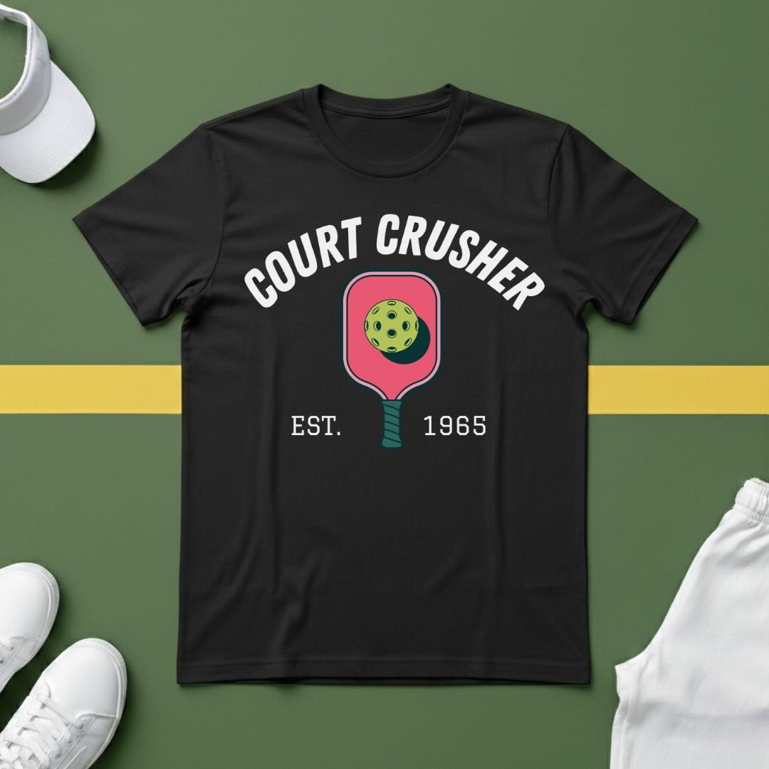 Court Crusher Pickleball T-Shirt