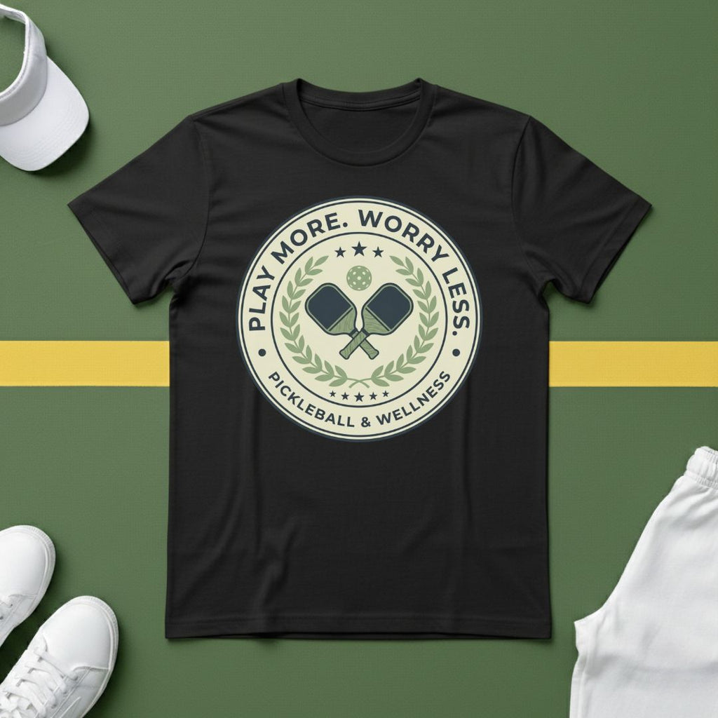 Play More. Worry Less T-Shirt