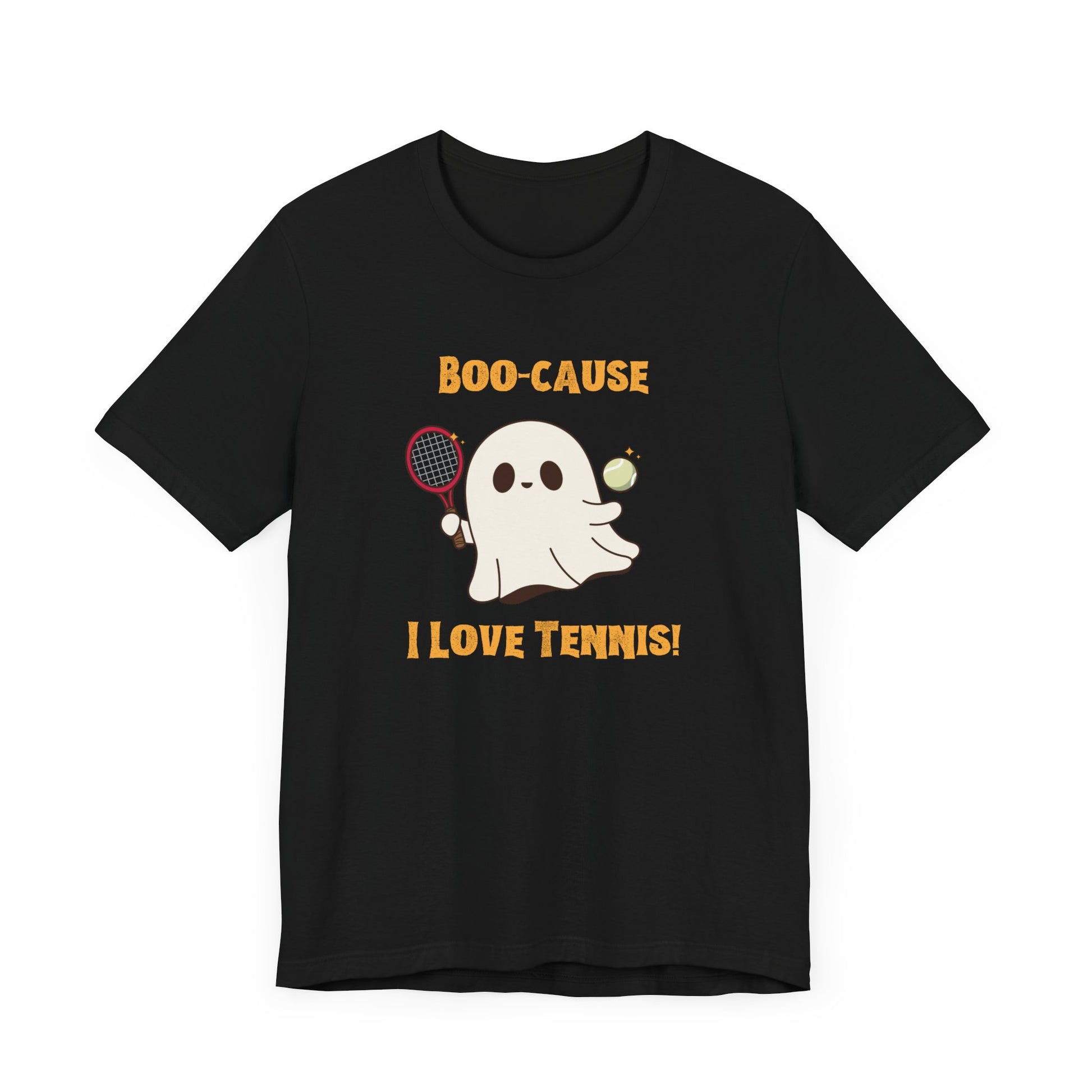 Boo Cause I Love Tennis Tee