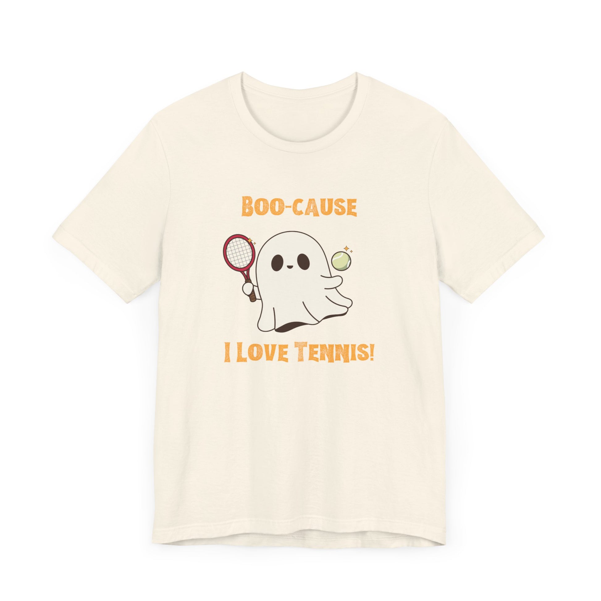 Boo Cause I Love Tennis Tee