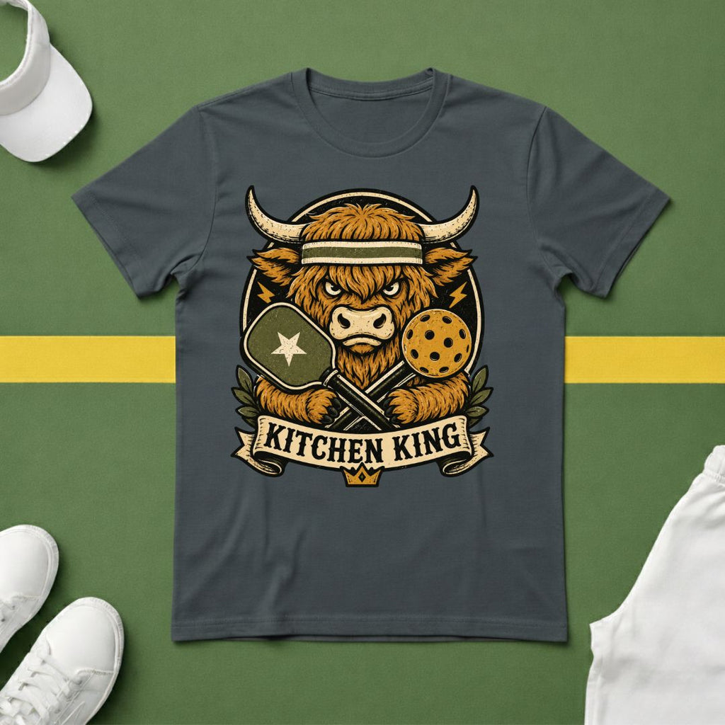 Highland Cow Kitchen King T-Shirt