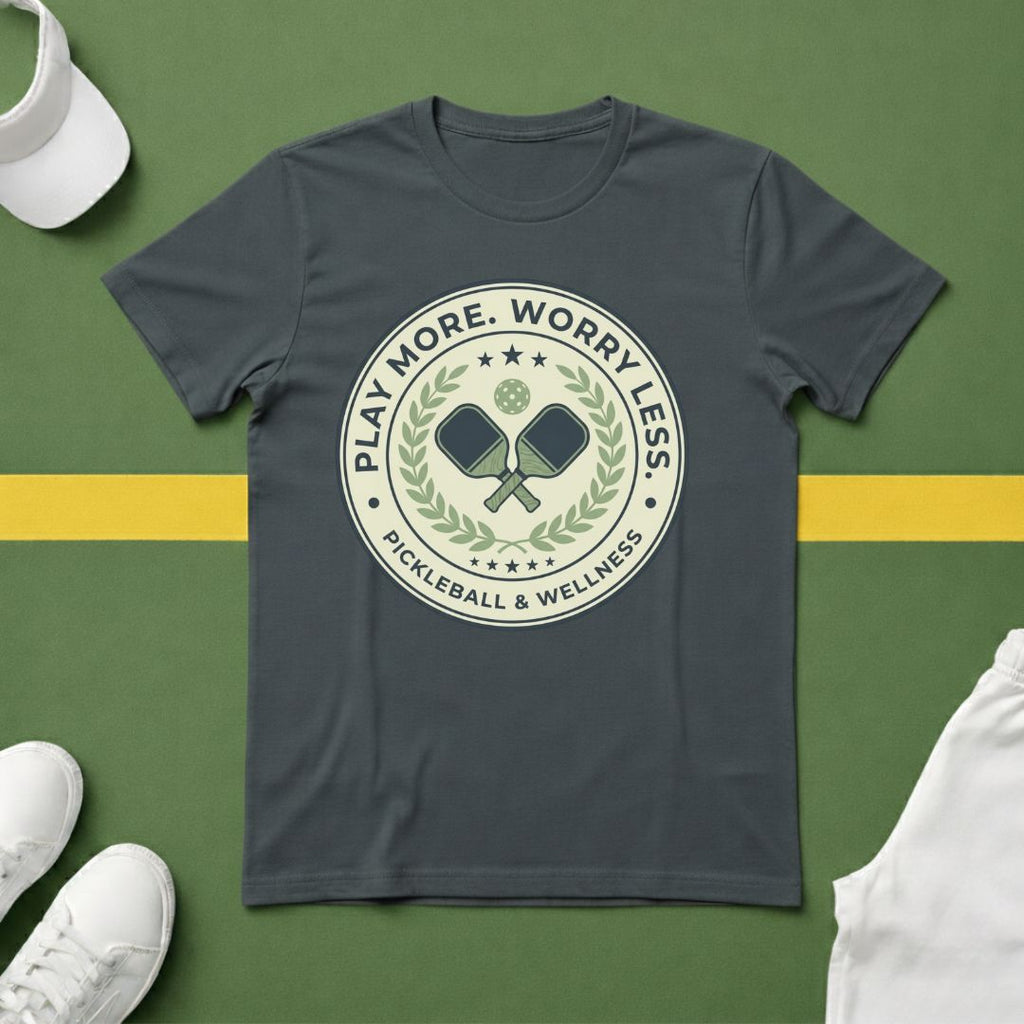 Play More. Worry Less T-Shirt