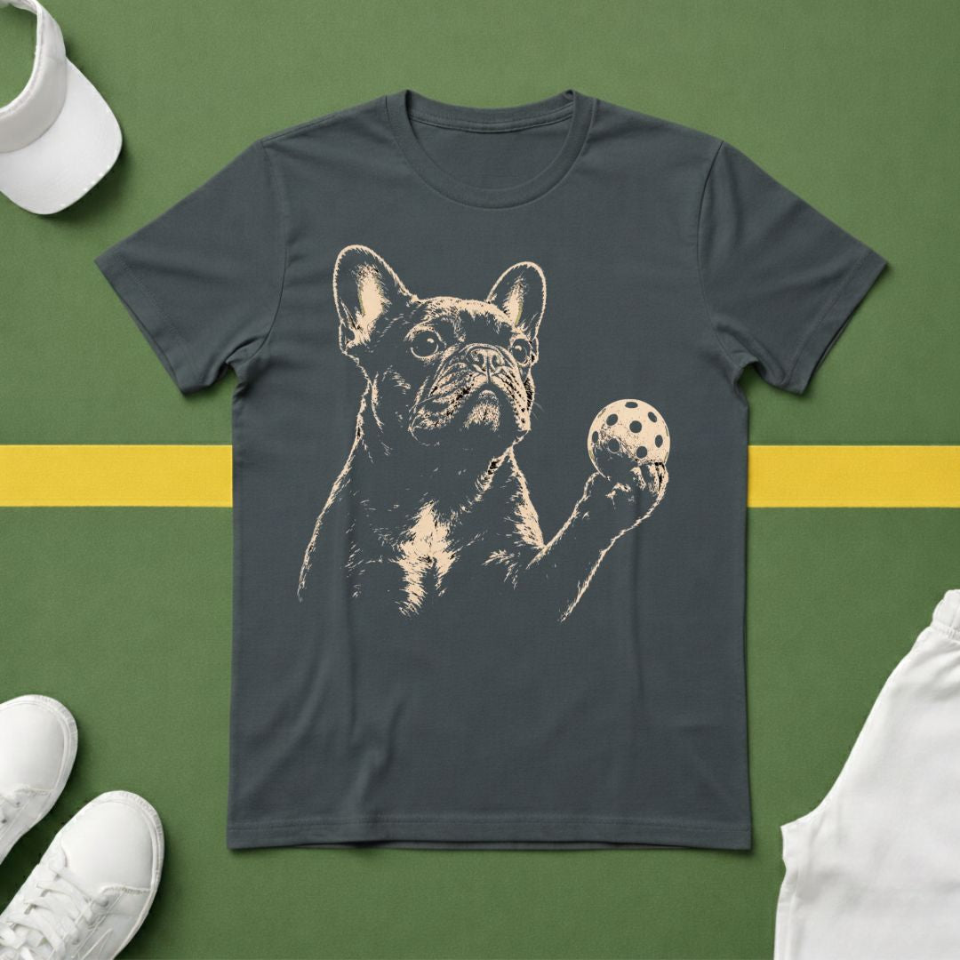 French Bulldog Pickleball T-Shirt