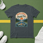 Pickleball is My Happy Place Mountains T-Shirt