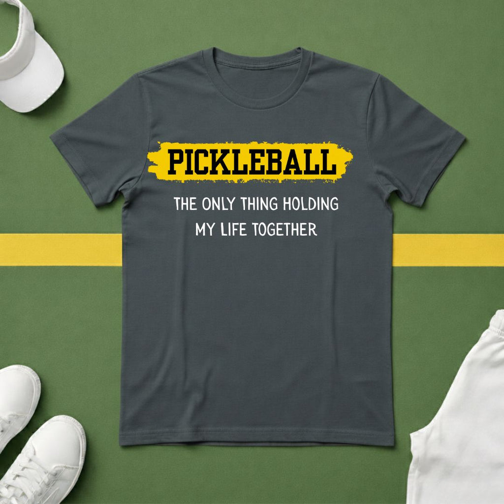 Pickleball: The Only Thing Holding my Life Together T-Shirt