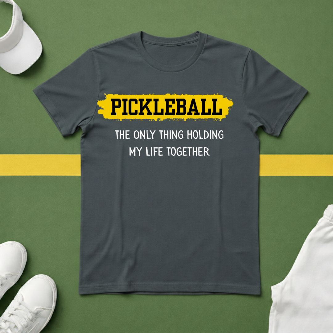 Pickleball: The Only Thing Holding my Life Together T-Shirt