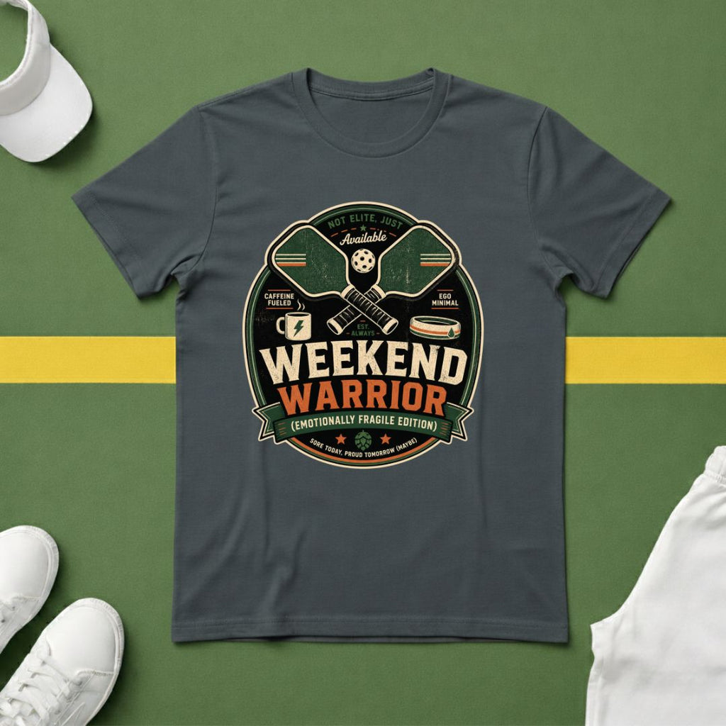 Pickleball Weekend Warrior T-Shirt