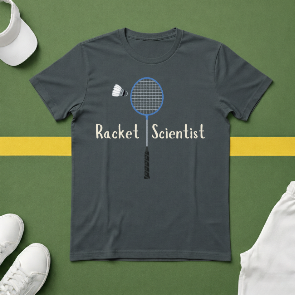 Racket Scientist - Badminton T-Shirt