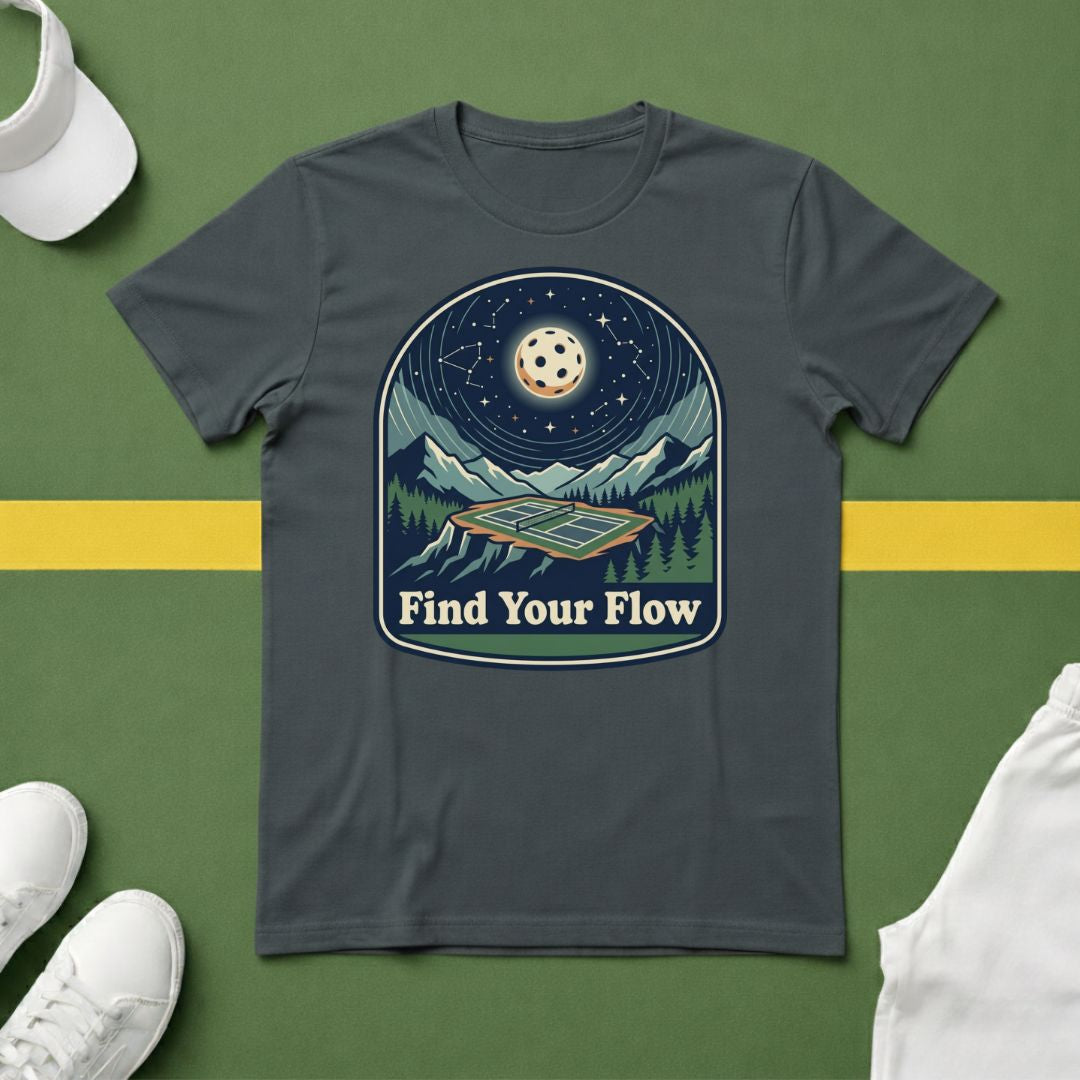 Find Your Flow Pickleball T-Shirt