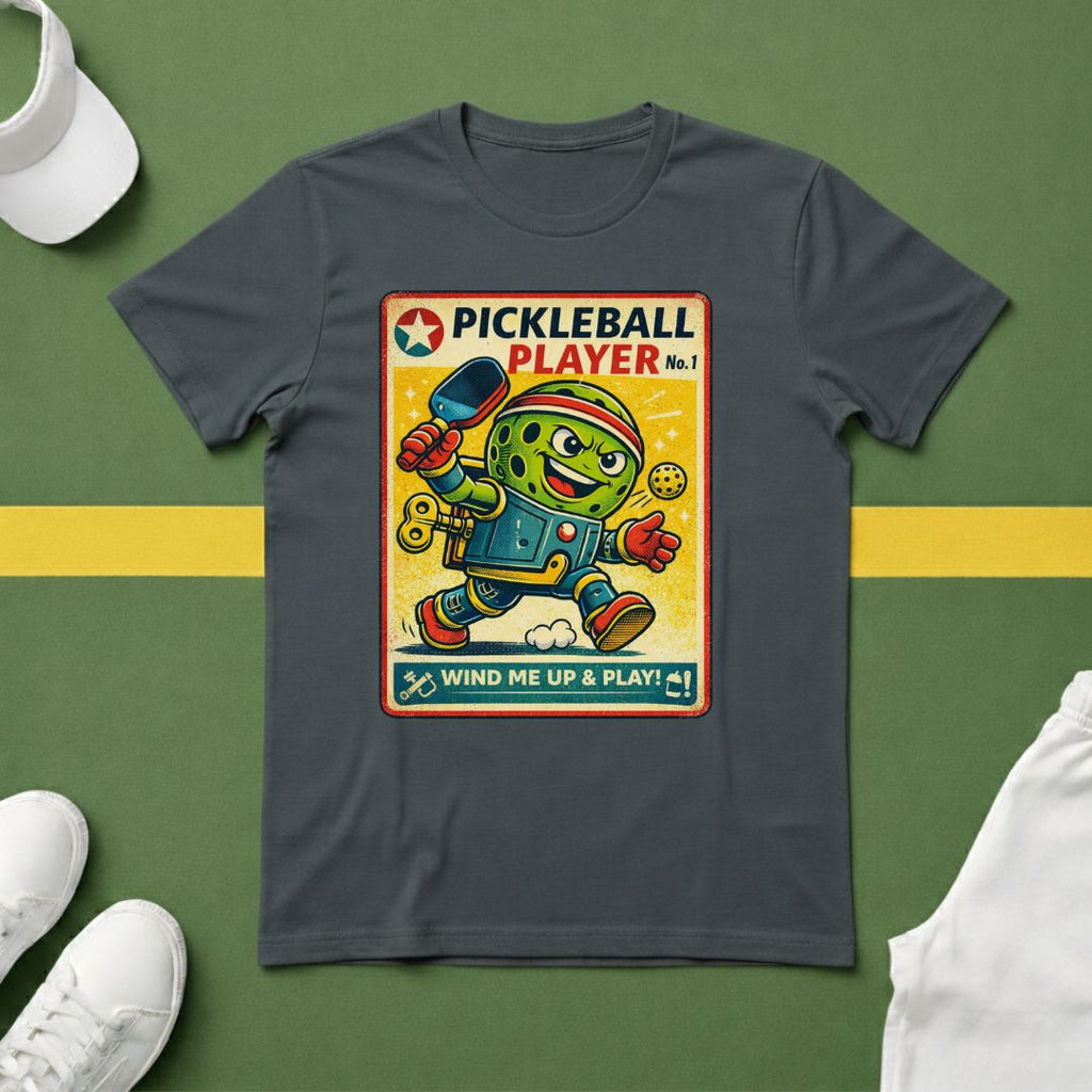 Pickleball Wind-Up Toy T-Shirt