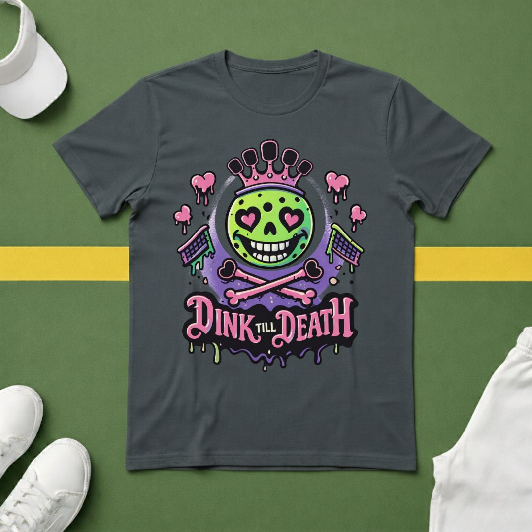 Dink Till Death Pickleball T-Shirt