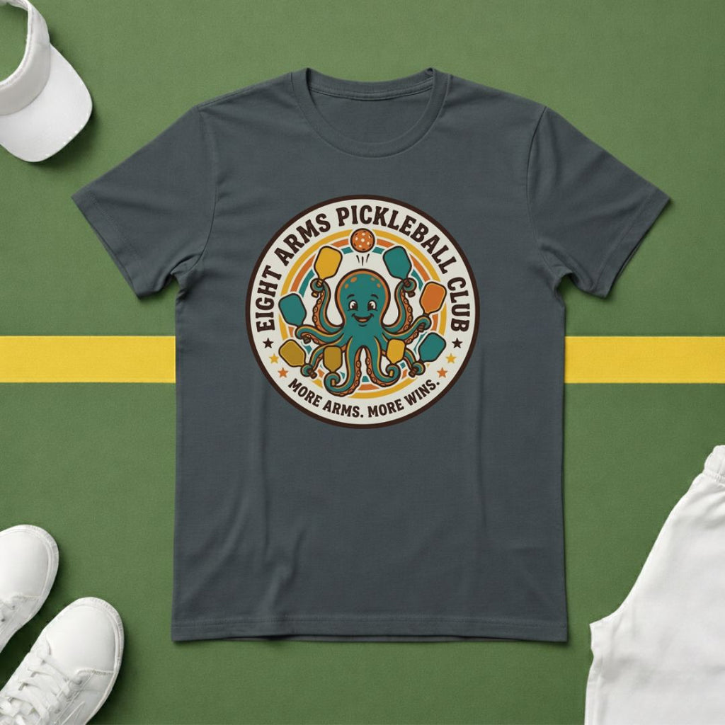 Eight Arm Pickleball Club T-Shirt