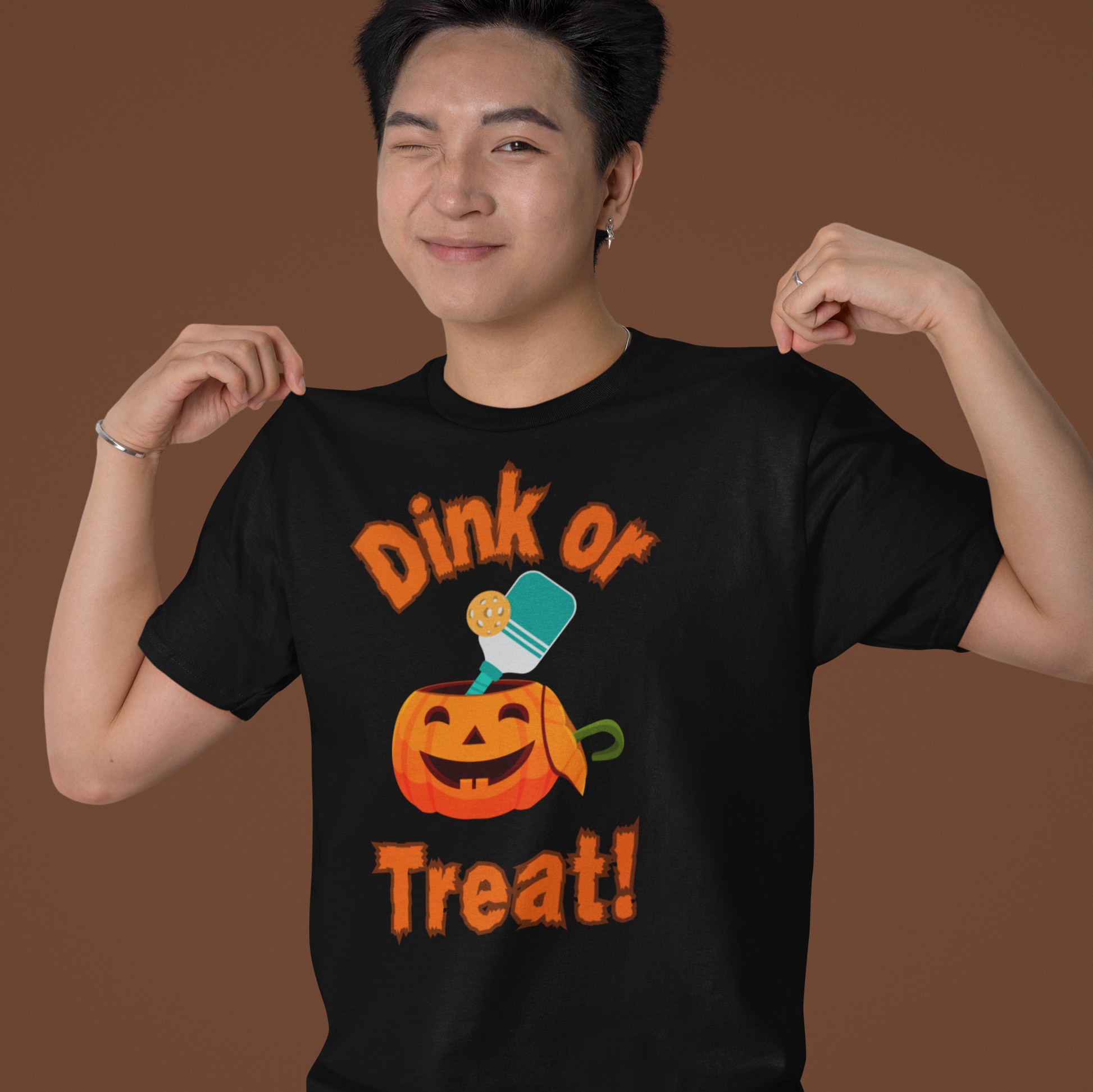 Dink or Treat Pickleball Halloween Tee