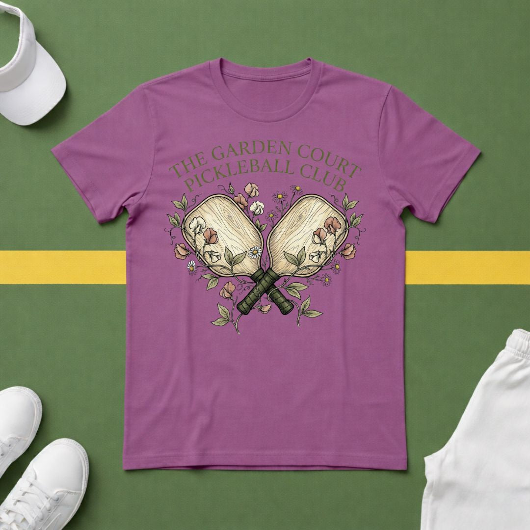 The Garden Court Pickleball Club T-Shirt