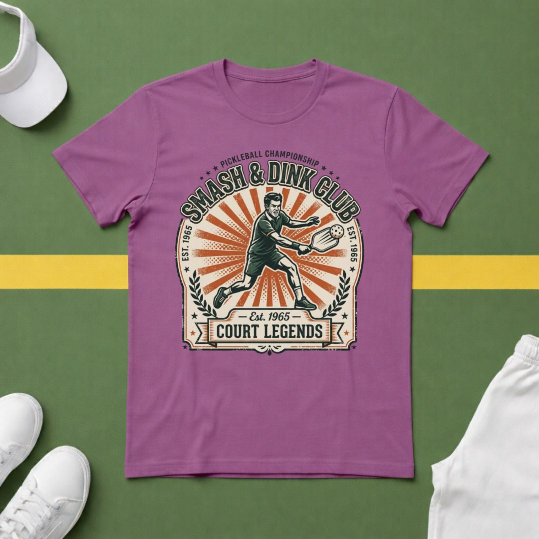Smash & Dink Club Pickleball T-Shirt