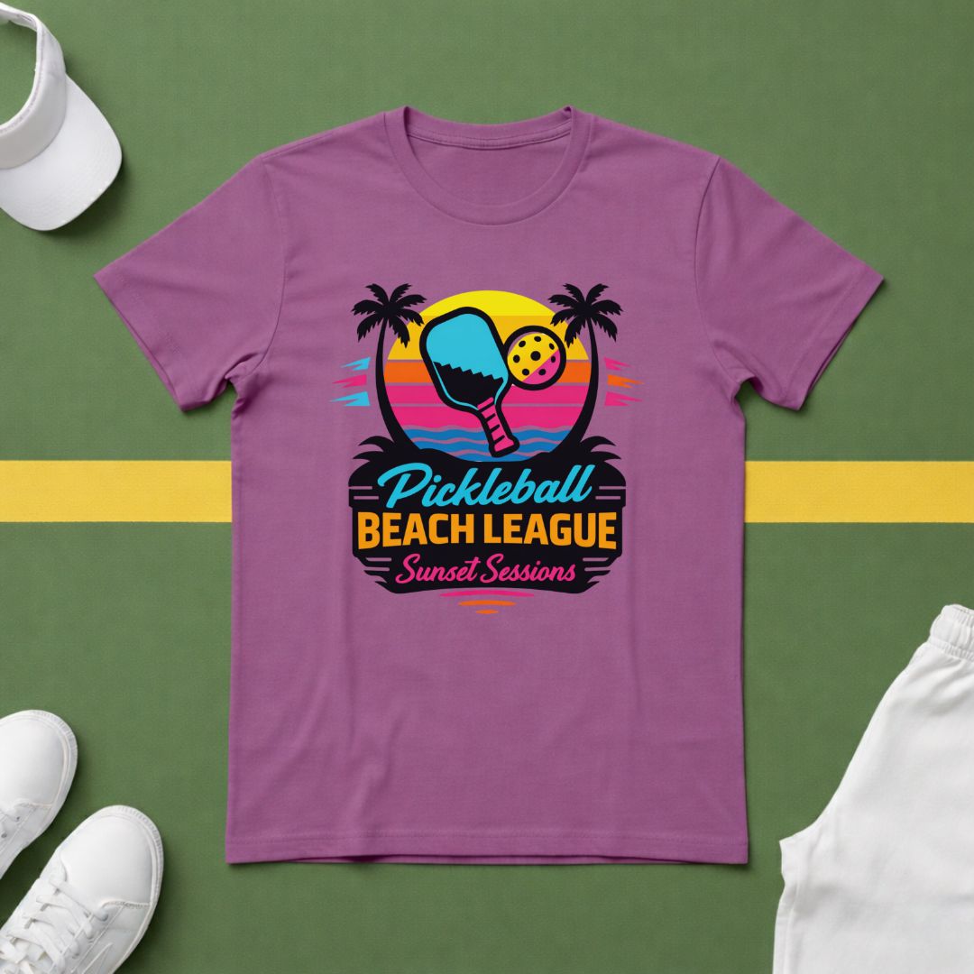 Pickleball Beach League T-Shirt