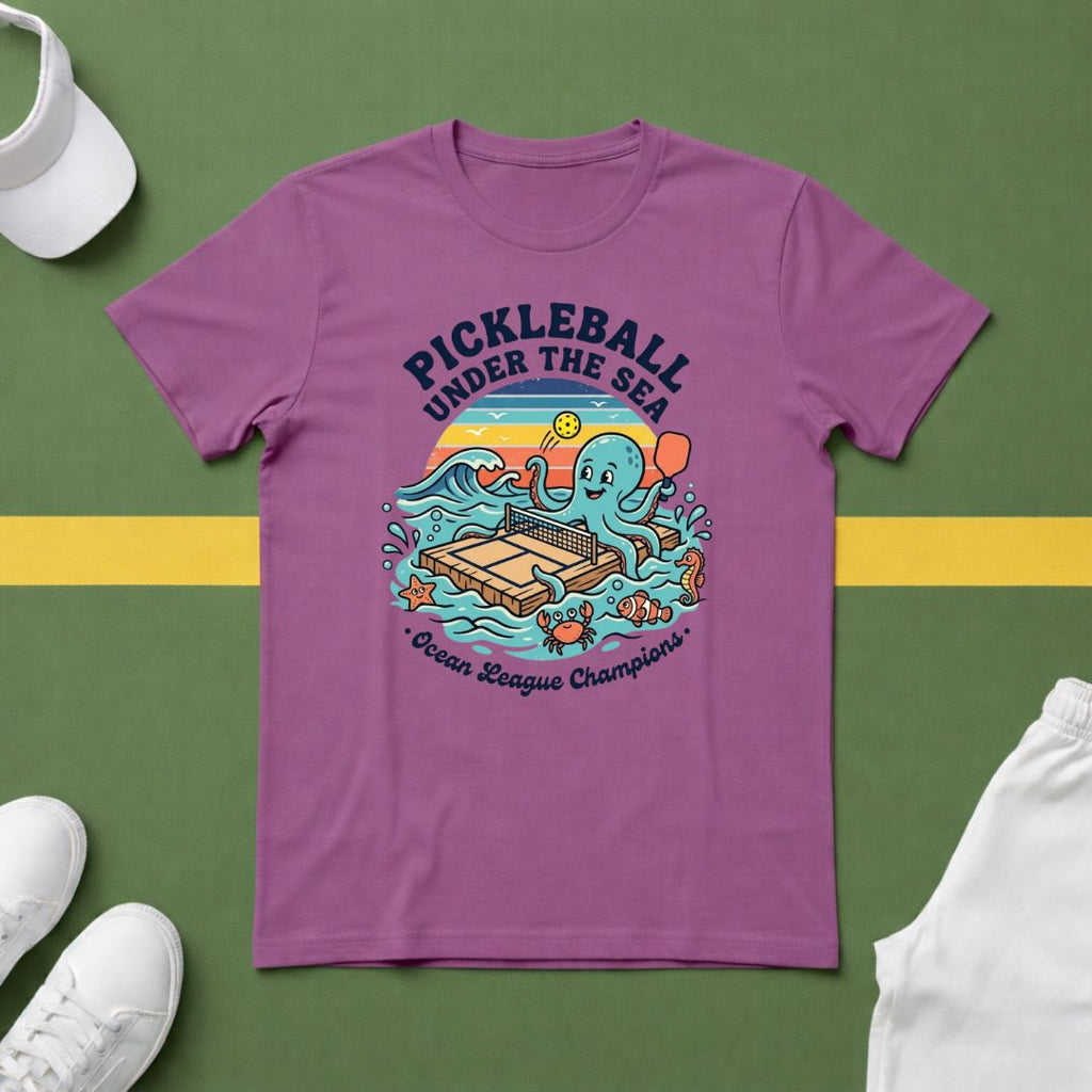 Pickleball Under the Sea T-Shirt