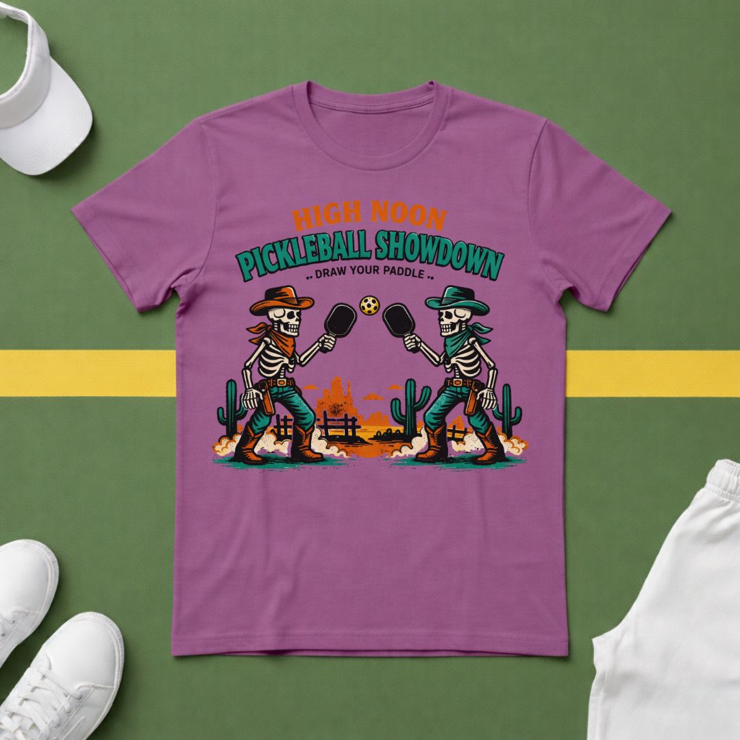 High Noon Pickleball Showdown T-Shirt