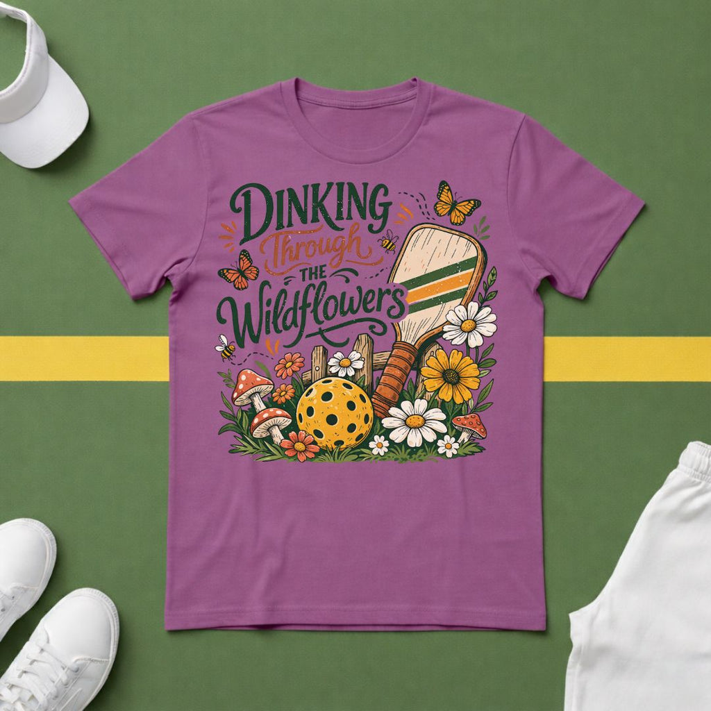 Dinking Through the Wildflowers T-Shirt