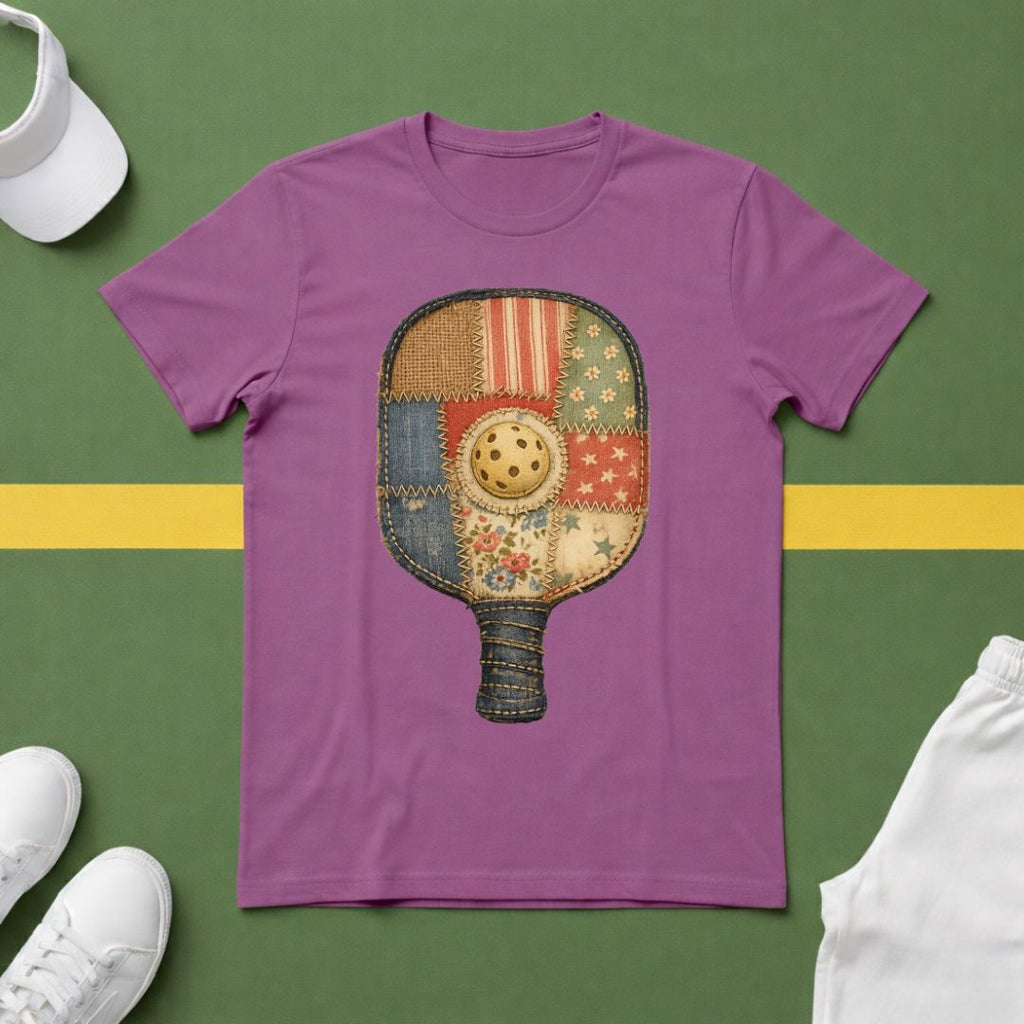 Quilted Style Pickleball Paddle (Actually Printed, not Quilted)