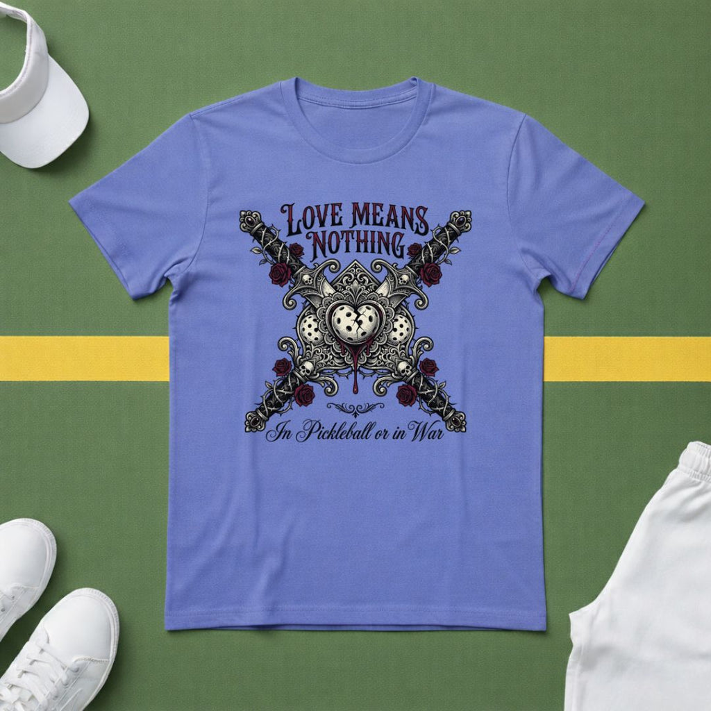 Love Means Nothing Pickleball T-Shirt